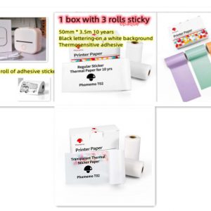 Mini-etiqueteuse compatible Bluetooth, étiquette de prix