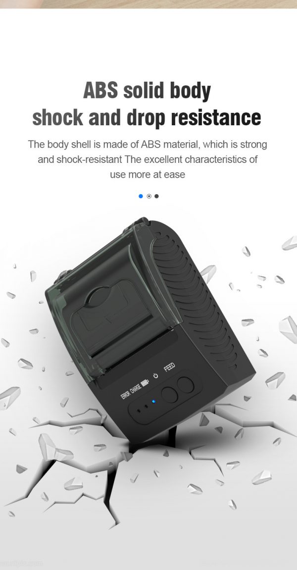 Etiqueteuse de reçus portable standard européenne – Image 3