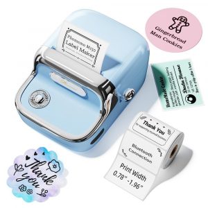 Etiqueteuse thermique portable Bluetooth - Sky Blue M150