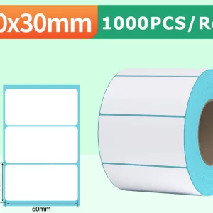 Étiquettes d’expédition Phomemo A6 4x6'' – compatibles 241BT, 246S, D520, DYMO 4XL, Zebra, Munbyn - 1000-White Roll-200004090