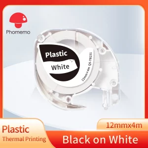 Étiqueteuse P12 PRO Bluetooth – ruban tissu, rechargeable, sans encre - 1pc Q5-TB231