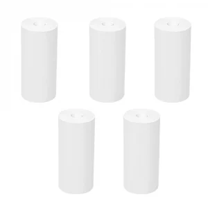 Papier thermique couleur 57mm pour étiqueteuse – autocollant photo - 5pcs White Thermal