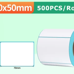 Étiquettes d’expédition Phomemo A6 4x6'' – compatibles 241BT, 246S, D520, DYMO 4XL, Zebra, Munbyn - 500-White Roll-100017828
